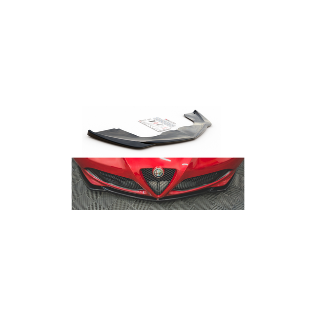 Добавка за предна броня/лип спойлер  Alfa Romeo 4c - Maxton Design