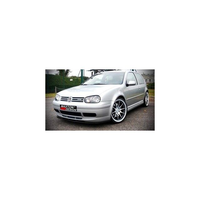 Добавка за предна броня/лип спойлер  VW Golf IV (за спойлер на 25 -ти преден броня) - Maxton Design