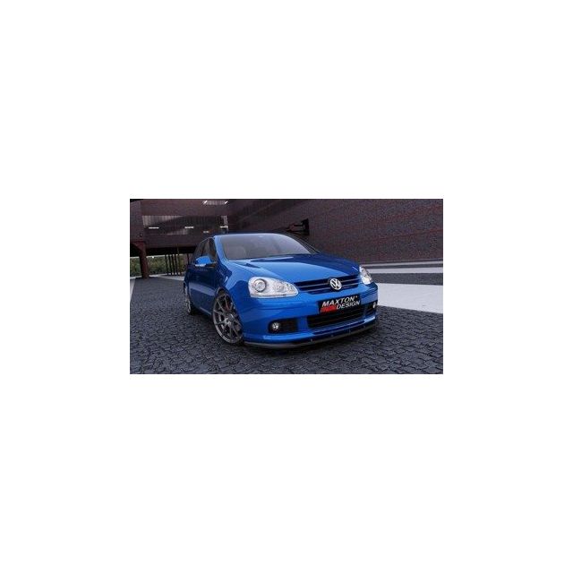 Добавка за предна броня/лип спойлер  VW Golf Mk5 (Попада само с предната устна на Votex) - Maxton Design