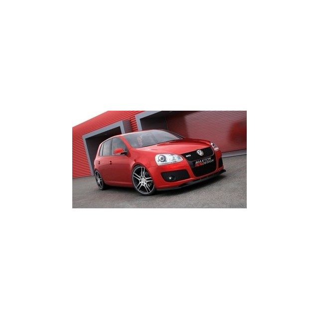 Добавка за предна броня/лип спойлер  VW Golf V GTI - Maxton Design