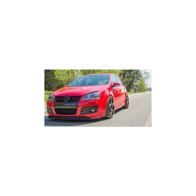 Добавка за предна броня/лип спойлер  VW Golf V GTI (за спойлер на GTI 30 -ти преден броня) - Maxton Design