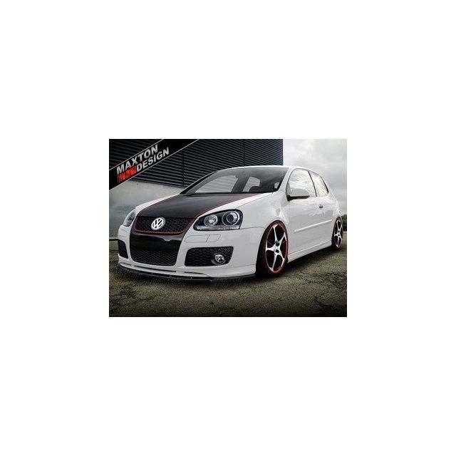 Добавка за предна броня/лип спойлер  VW Golf V GTI Votex - Maxton Design