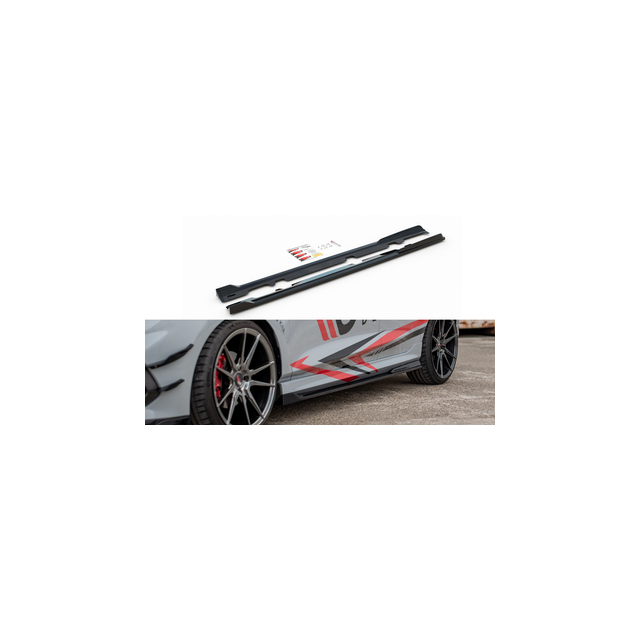 Добавки за прагове V.3 Ford Fiesta Mk8 ST / ST-LINE - Maxton Design