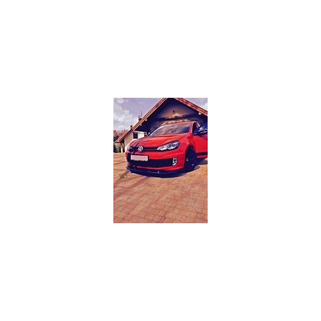 Добавка за предна броня/лип спойлер  VW Golf Vi GTI 35 -ти - Maxton Design