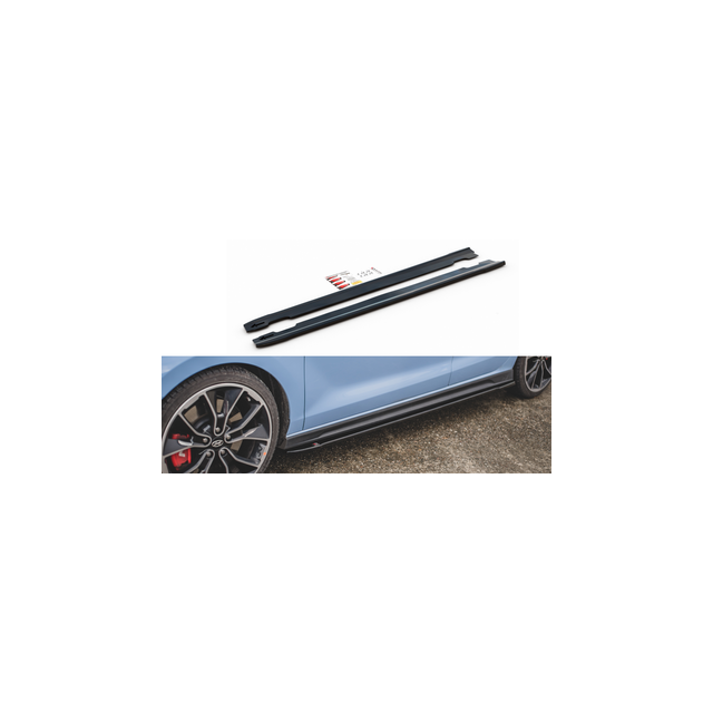 Добавки за прагове V.4 Hyundai I30 N Mk3 / Mk3 FL Хечбек / Fastback - Maxton Design