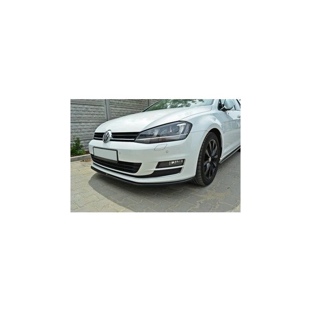 Добавка за предна броня/лип спойлер  VW Golf VII - Maxton Design