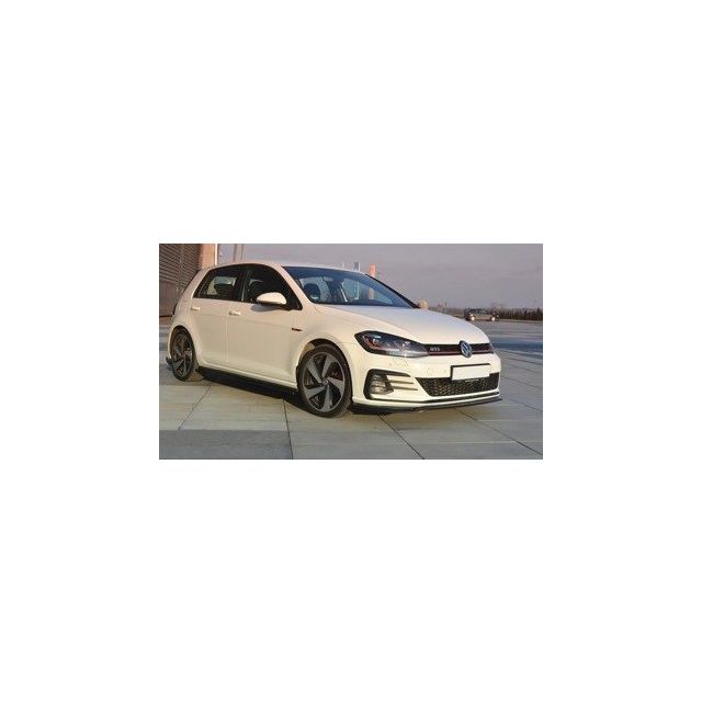 Добавка за предна броня/лип спойлер  V.2 VW Golf VII GTI Facelift - Maxton Design