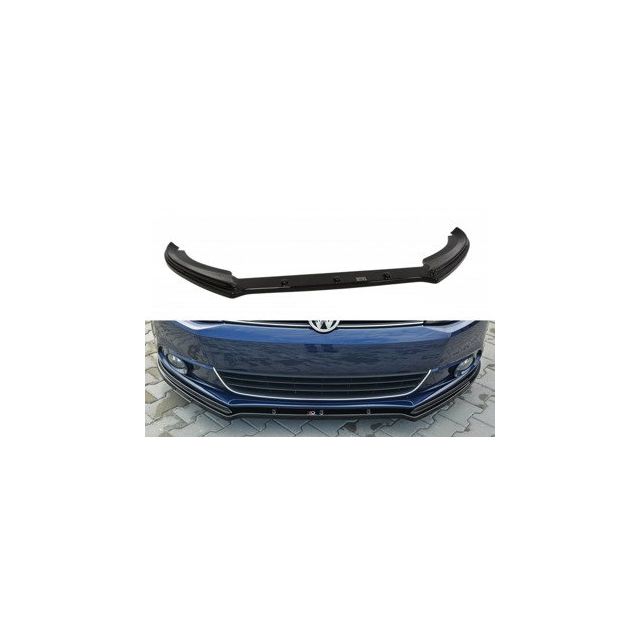 Добавка за предна броня/лип спойлер  V.1 VW Jetta 6 - Maxton Design