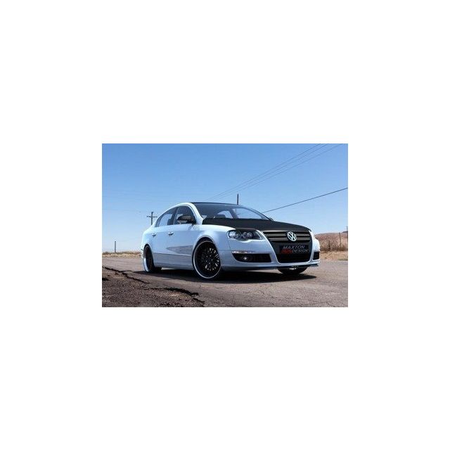 Добавка за предна броня/лип спойлер  VW Passat B6 - Maxton Design