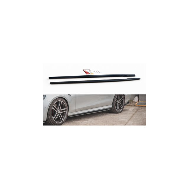 Добавки за прагове Mercedes-Benz E63 AMG Estate/Sedan S213/W213 - Maxton Design