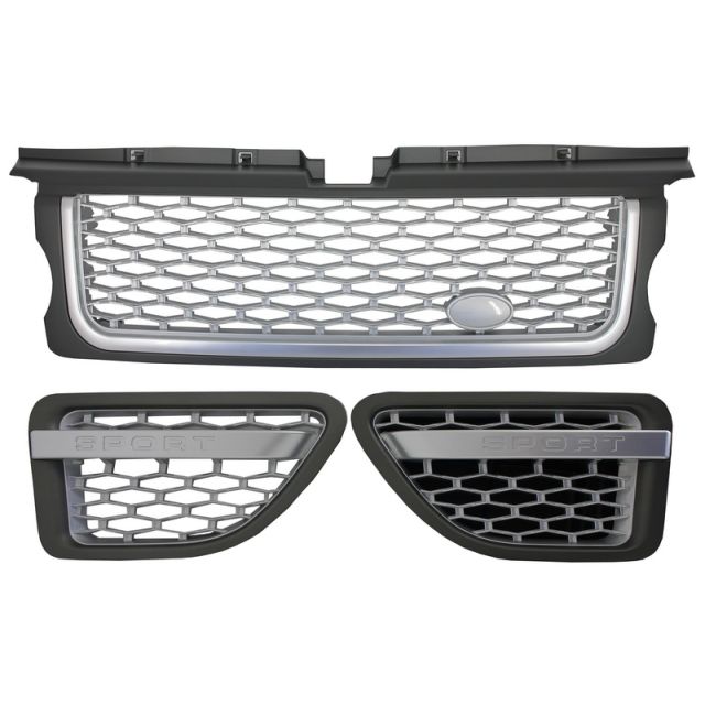 Пакет решетки за Land Range Rover Спорт L320 (2005-2008) Autobiography Silver