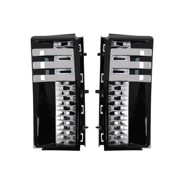 Решетки за калници за Land Range Rover Vogue III L322 (2002-2012) Autobiography Black silver