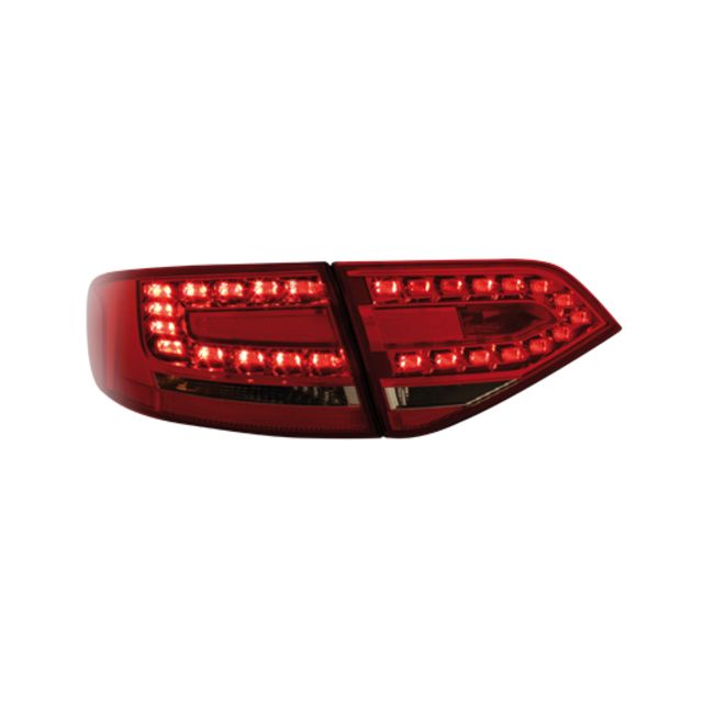LED стопове за Audi A4 B8 8k 2008-2011г. Черен и червен цвят