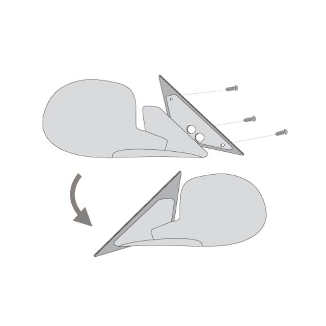 Адаптерни планки за Огледало за OPEL VECTRA B