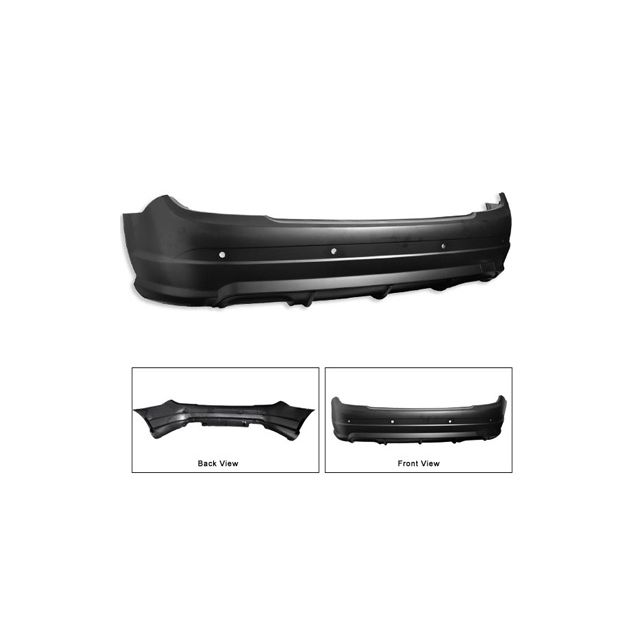 Задна AMG  Броня Mercedes C-class W204 2006+