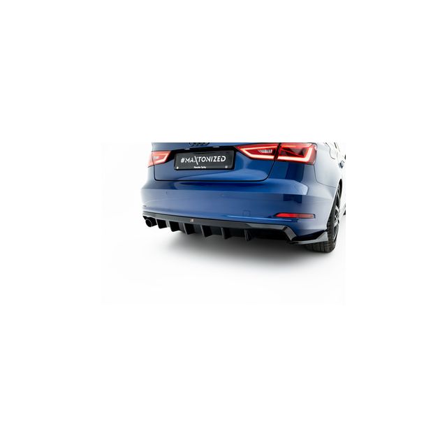 Дифузьор Audi A3 Sedan 8V (Единичен накрайник от едната страна)
