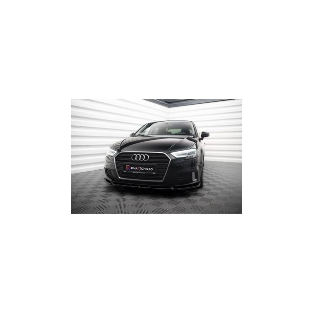 Добавка за предна броня V.1 Audi A3 Sportback 8V Facelift