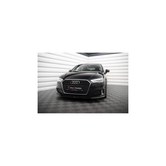 Добавка за предна броня V.2 Audi A3 Sportback 8V Facelift