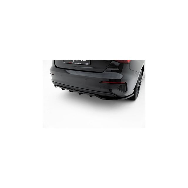Добавка за задна броня (с вертикални ребра) Audi A3 Sedan 8Y