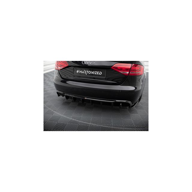 Дифузьор Audi A4 B8 (Двоен накрайник от едната страна)