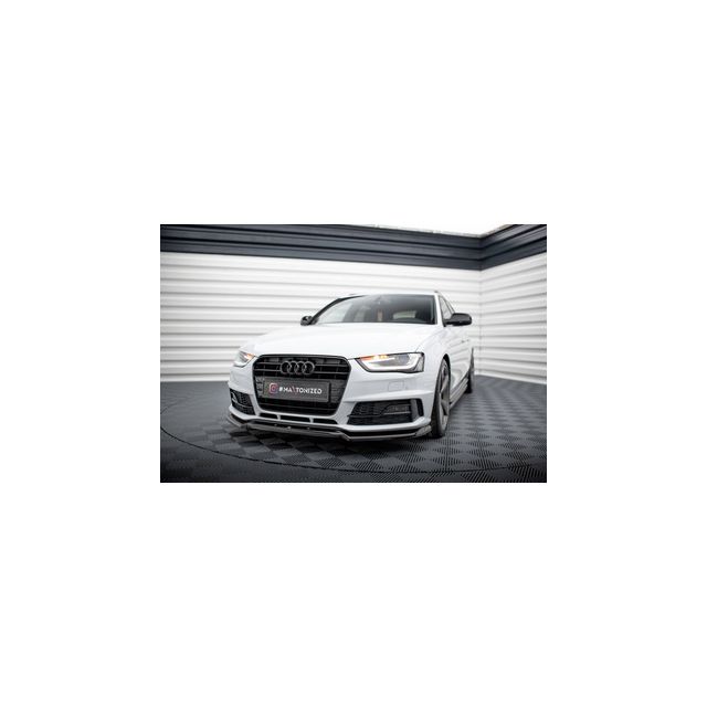 Добавка за предна броня V.2 Audi A4 Competition B8 Facelift