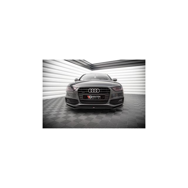 Добавка за предна броня V.4 Audi A4 S-Line / S4 B8 Facelift