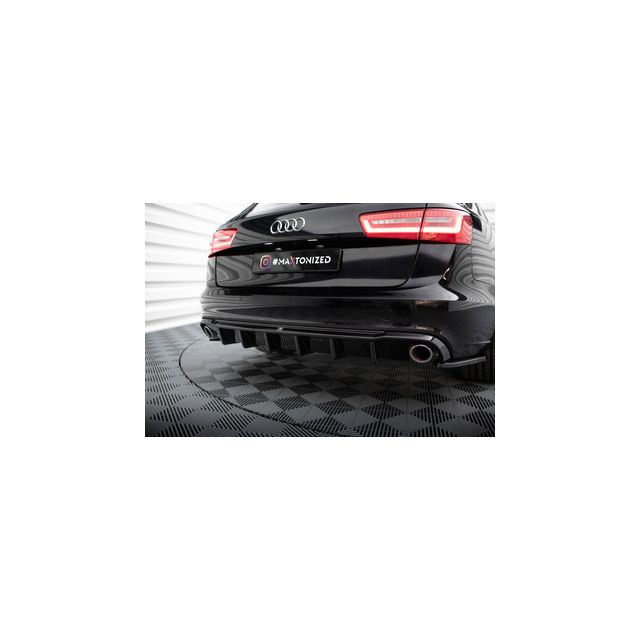 Дифузьор Audi A6 Sedan / Avant C7 (Единични накрайници от двете страни)