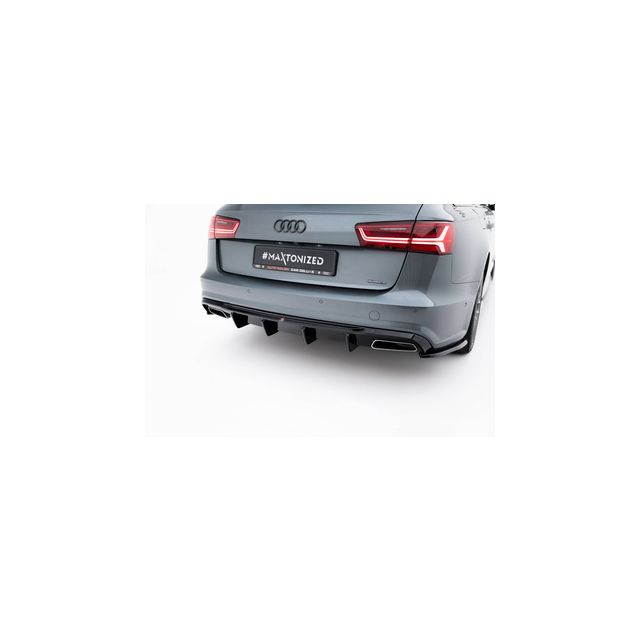 Дифузьор V.2 Audi A6 / A6 C7 S-line/ S6 C7 Facelift