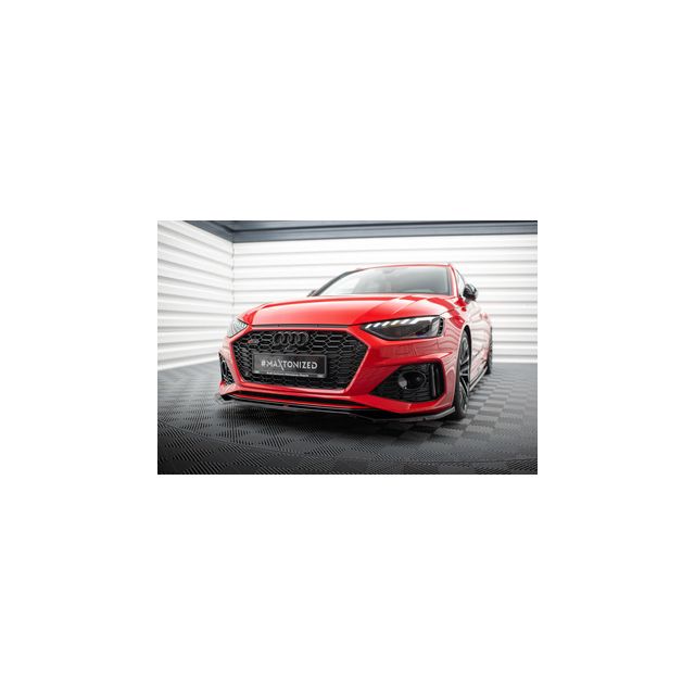 Добавка за предна броня V.1 Audi RS4 B9 Facelift