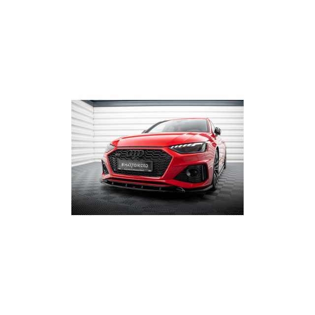 Добавка за предна броня V.2 Audi RS4 B9 Facelift