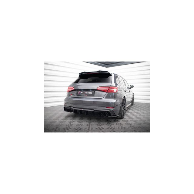 Странични добавки за задна броня V.2 Audi S3 / A3 S-Line Sportback 8V Facelift