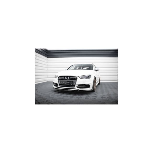 Добавка за предна броня V.1 Audi S3 / A3 S-Line Sportback / Hatchback 8V