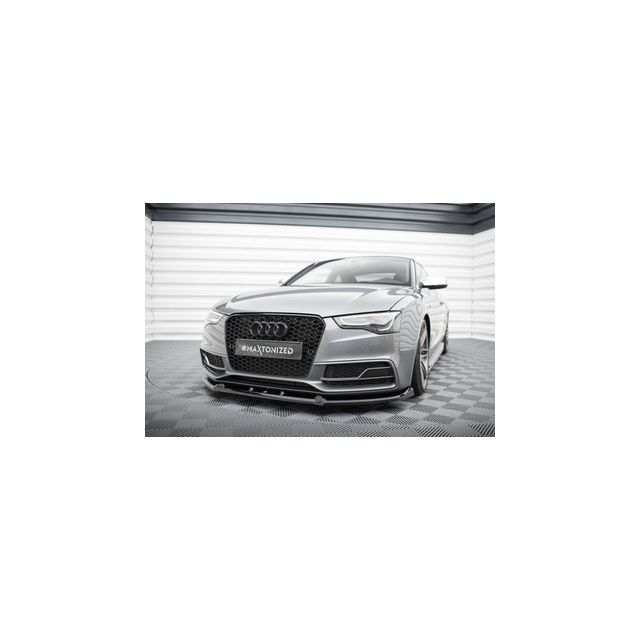 Добавка за предна броня V.3 Audi S5 / A5 S-Line Coupe / Sportback 8T Facelift