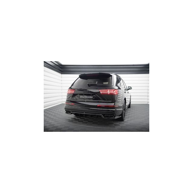 Добавка за задна броня (с вертикални ребра) Audi SQ7 Mk2