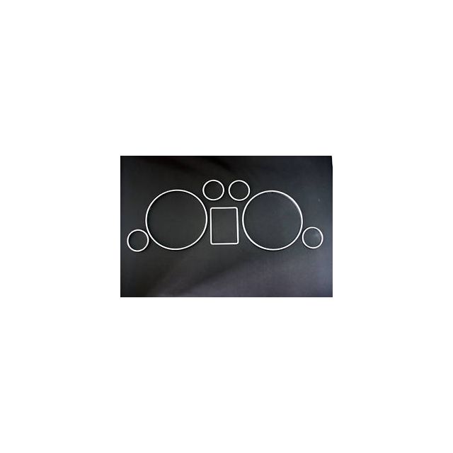Комплект хром рингове за табло на Audi A4 1994-2001г.