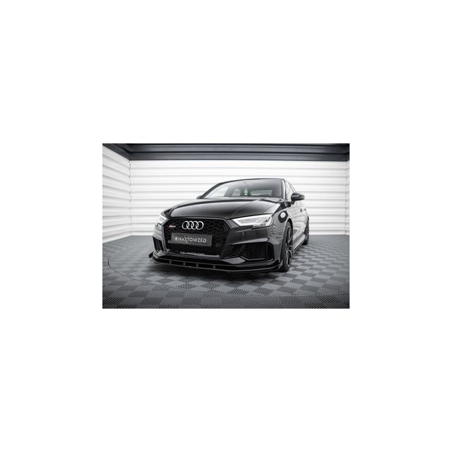  Добавка за предна броня V.1 + "крилца" Audi RS3 Sedan 8V Facelift
