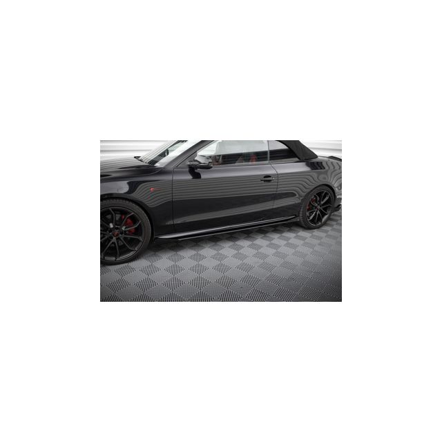  Добавки за прагове + "крилца" Audi A5 / A5 S-Line / S5 Coupe / Cabrio 8T / 8T Facelift