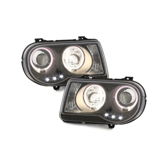 Опушени фарове за Chrysler 300c 04-08г.