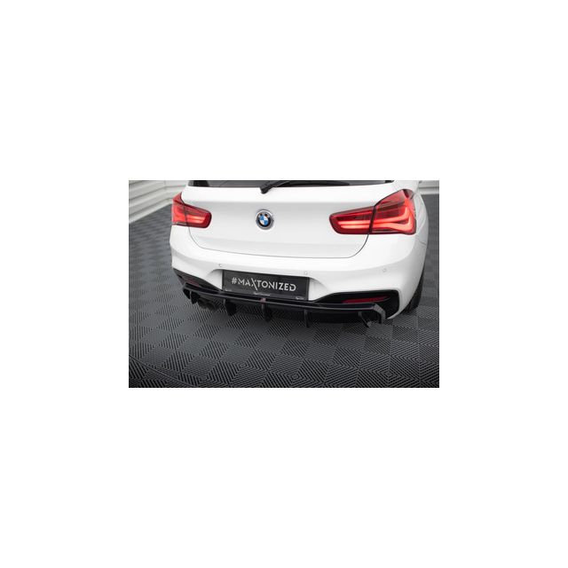 Дифузьор V.3 BMW 1 M-Pack F20 Facelift (Двоен накрайник от едната страна)