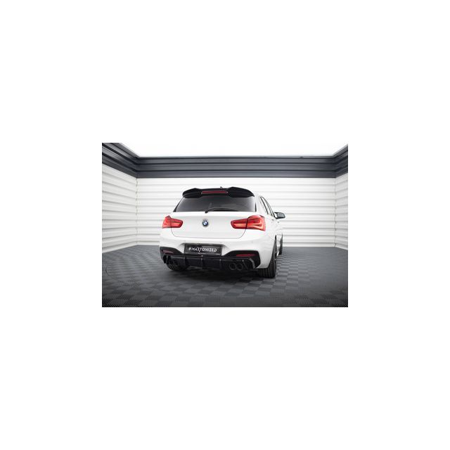 Дифузьор V.3 BMW 1 M-Pack / M140i F20 Facelift (Двойни накрайници от двете страни)
