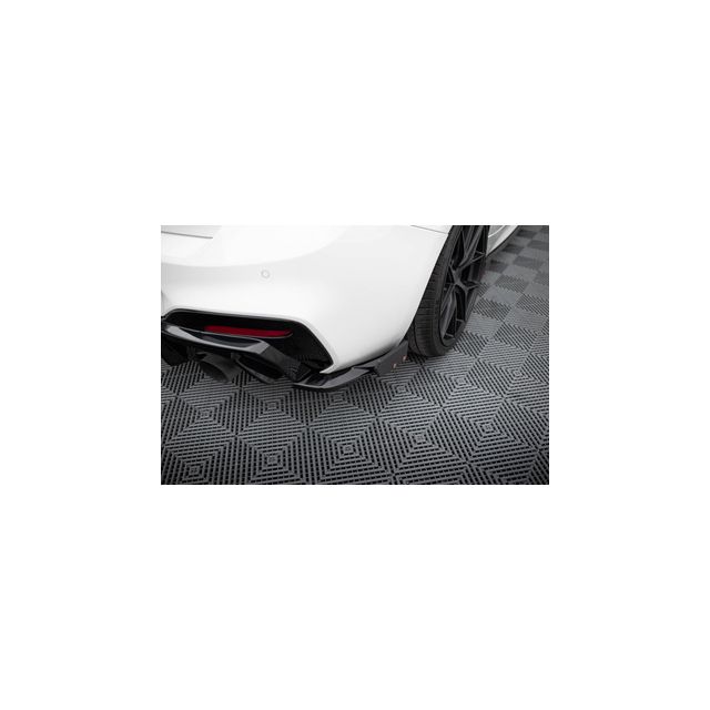 Странични добавки за задна броня V.5 + "крилца" (For Дифузьор V.3) BMW 1 M-Pack / M140i F20 Facelift