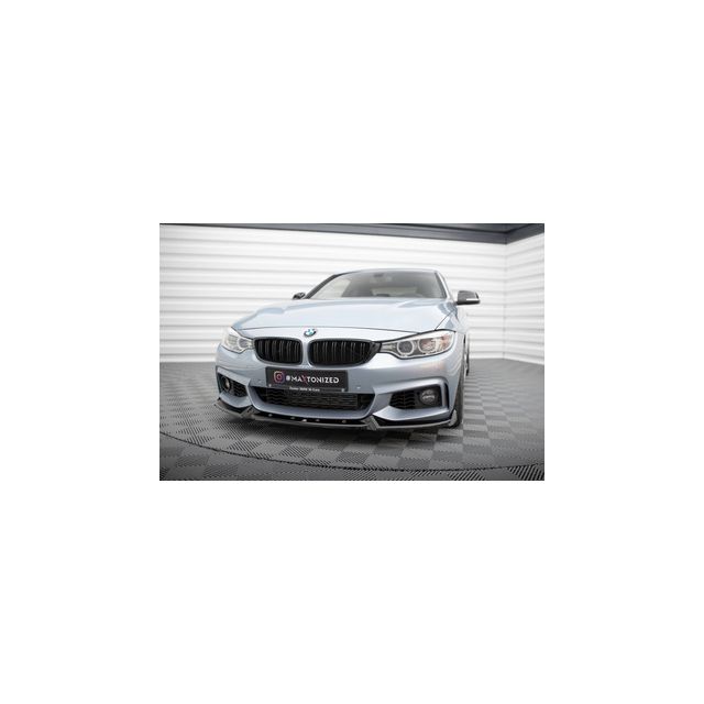 Добавка за предна броня V.4 BMW 4 Coupe / Gran Coupe / Cabrio M-Pack F32 / F36 / F33