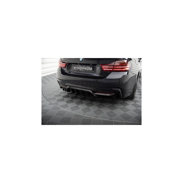 Дифузьор BMW 4 Coupe / Gran Coupe / Cabrio M-Pack F32 / F36 / F33 (Version with exhaust on one side)