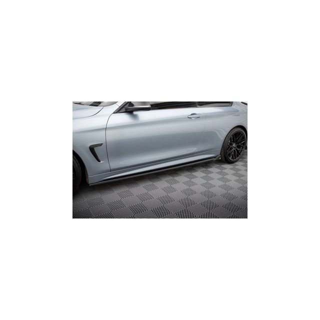 Добавки за прагове V.2 BMW 4 Coupe / Gran Coupe / Cabrio M-Pack F32 / F36 / F33