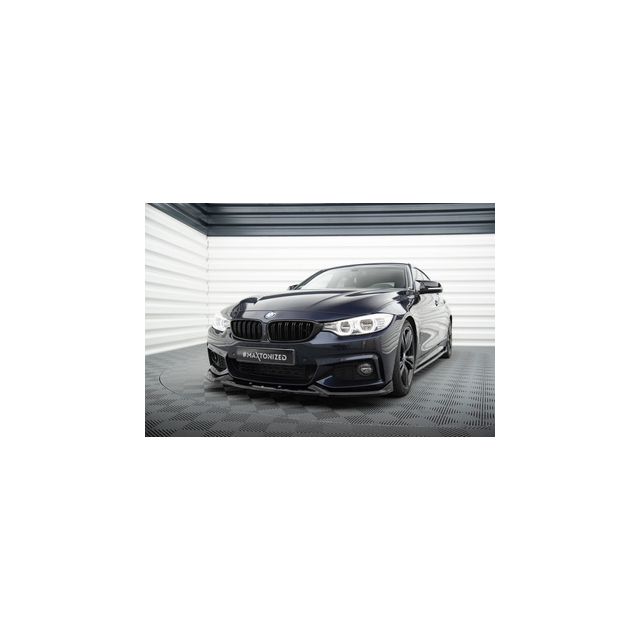 Добавка за предна броня V.5 BMW 4 Coupe / Gran Coupe / Cabrio M-Pack F32 / F36 / F33
