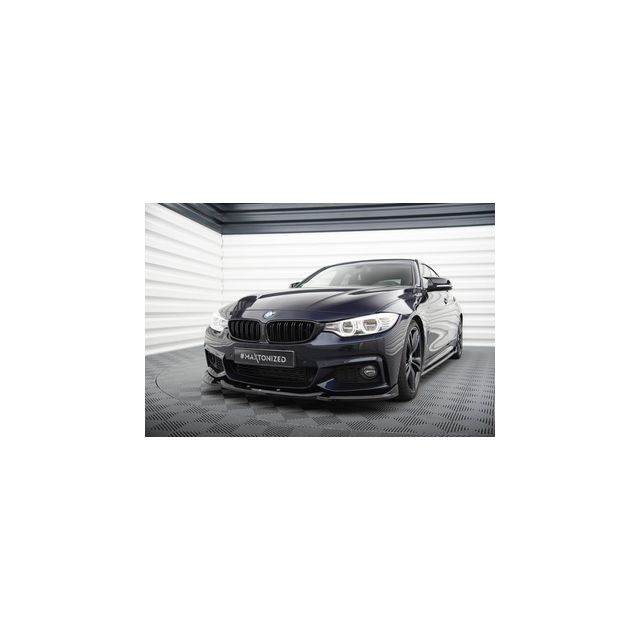 Добавка за предна броня V.6 BMW 4 Coupe / Gran Coupe / Cabrio M-Pack F32 / F36 / F33