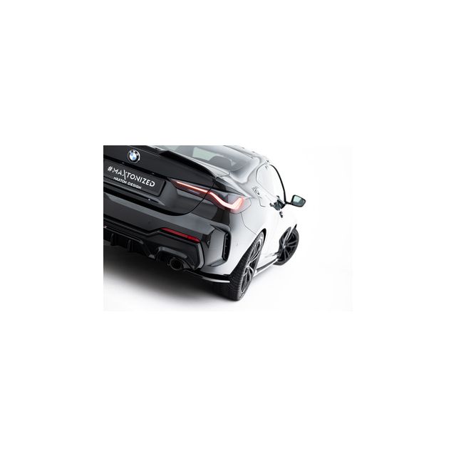 Странични добавки за задна броня V.7 BMW 4 M-Pack G22 / G23 / G22 Facelift / G23 Facelift
