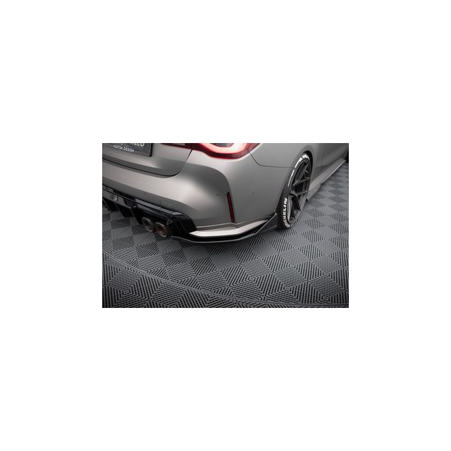 Странични добавки за задна броня V.5 (For Дифузьор v.1) BMW M4 G82 / G82 Facelift