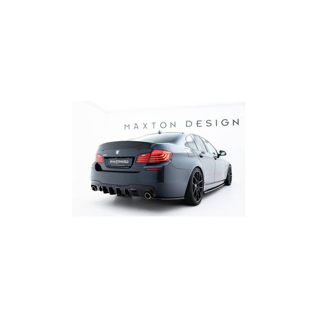 Дифузьор V.2 BMW 5 M-Pack F10 / F11 (Единични накрайници от двете страни)