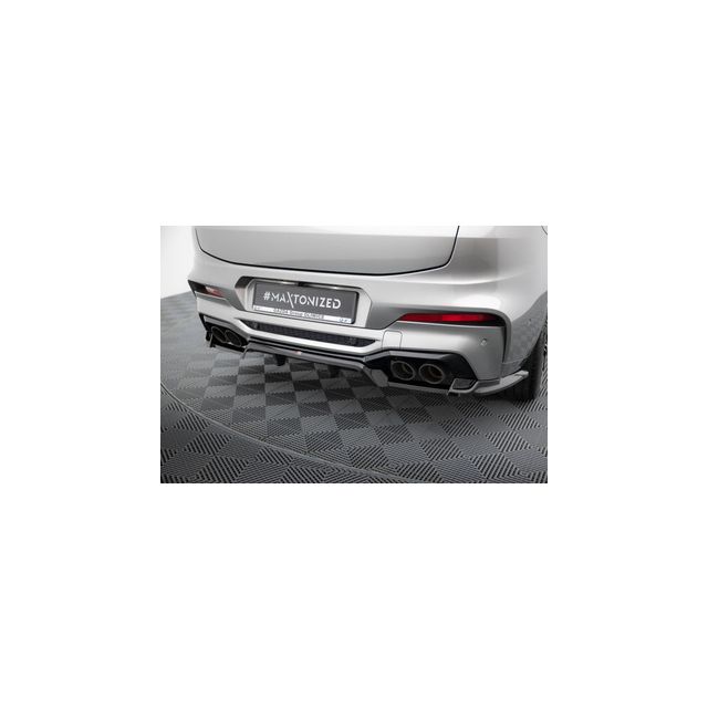Добавка за задна броня (с вертикални ребра) BMW X4 M F98